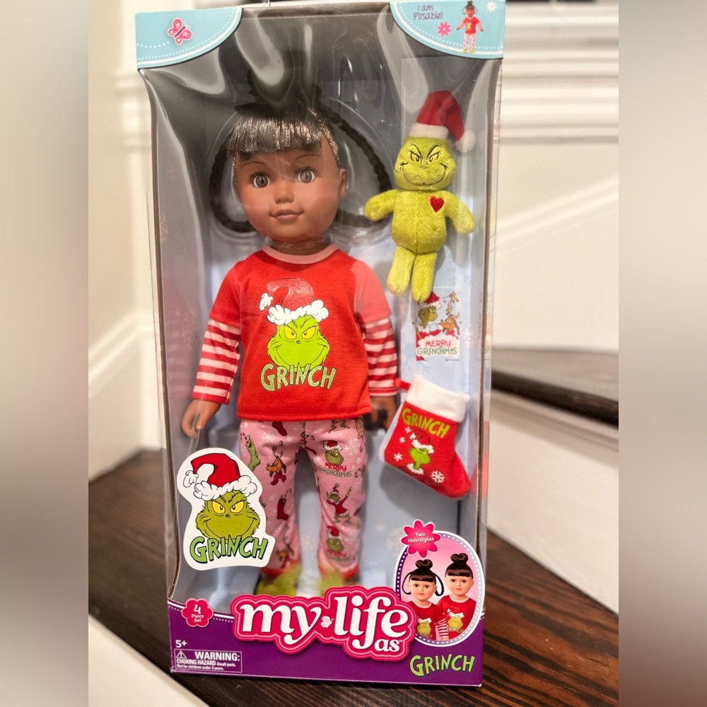 My life as Grinch 18” posable doll